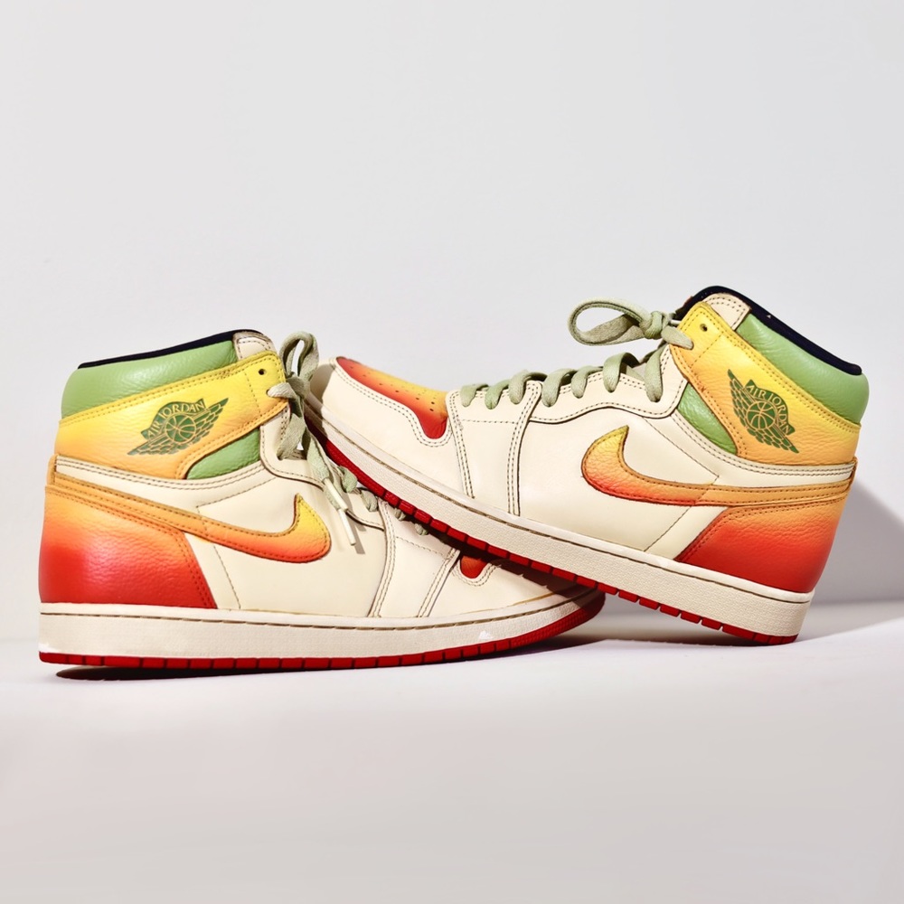 Jordan 1 High “Miami Olive”